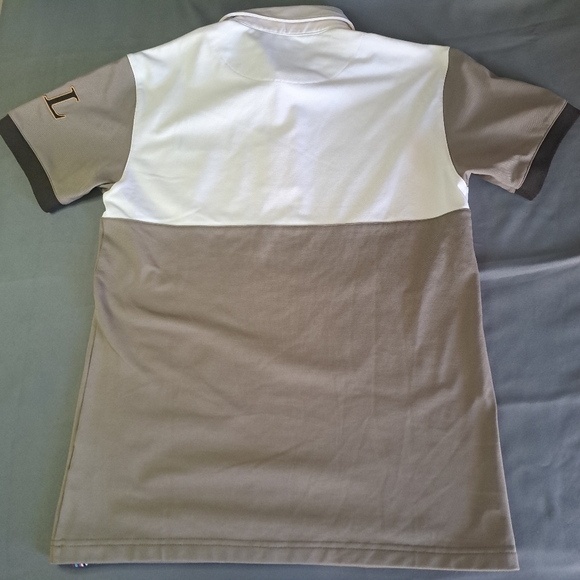 Kingsland Equestrian Polo Tee Patch Adults Large Short Sleeve Derby Shirt - Picture 5 of 10